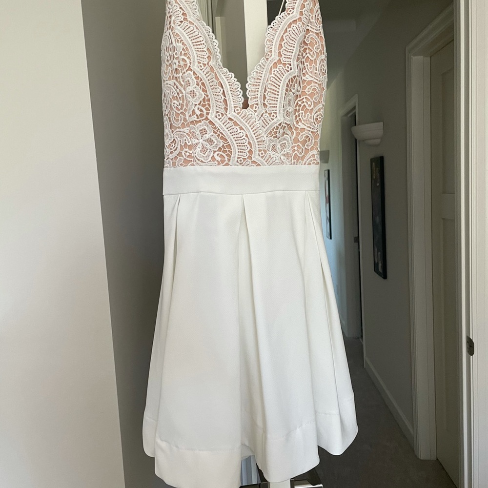 White dress